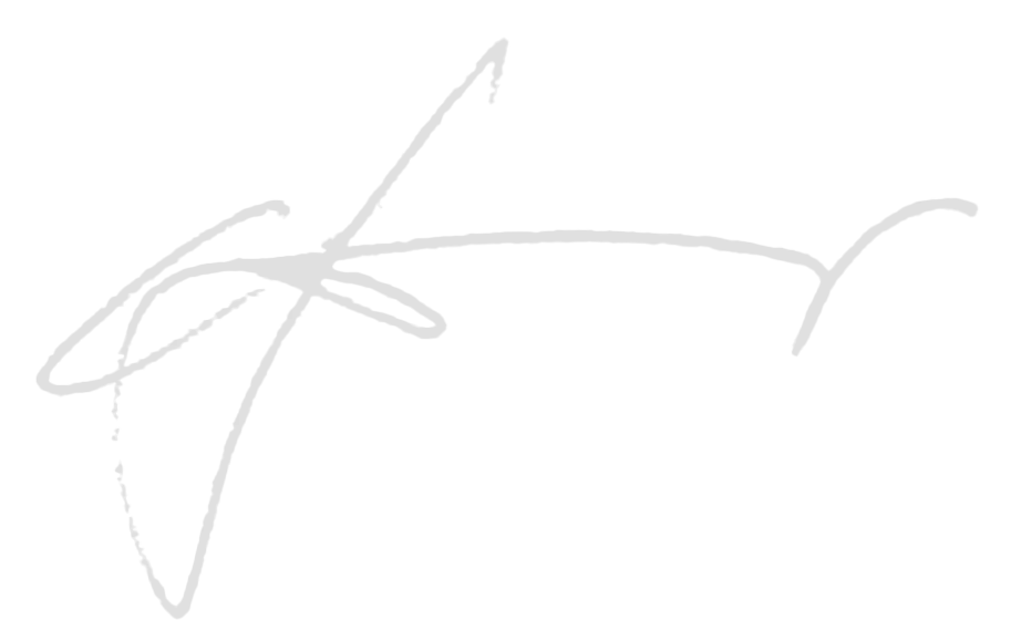 Signature of Chris Katzer